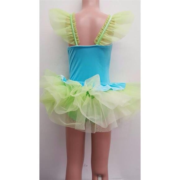 Dance Costume Small Child Green Curtain Call E9653 Lyrical Ballet - Picture 2 of 5